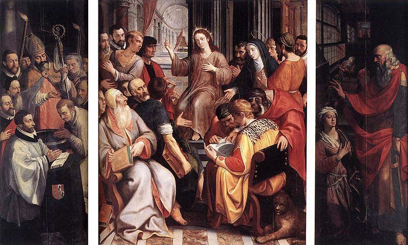 Frans Francken II Jesus among the Doctors